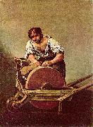 Francisco de Goya Der Schleifer oil painting